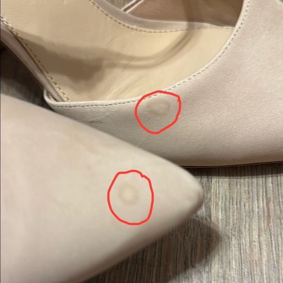 Antonio Melani Nude Ankle Strap Block Heel Pumps 9M - Picture 12 of 12